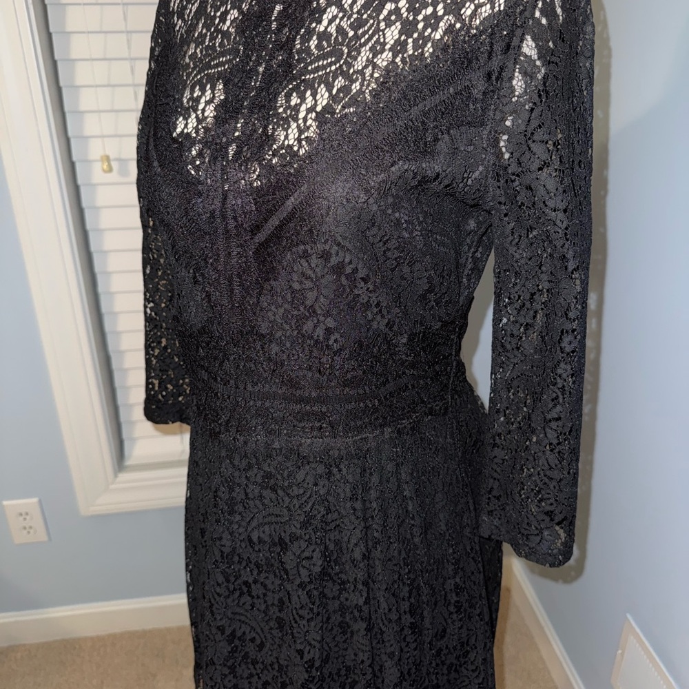 Black Lace Dress